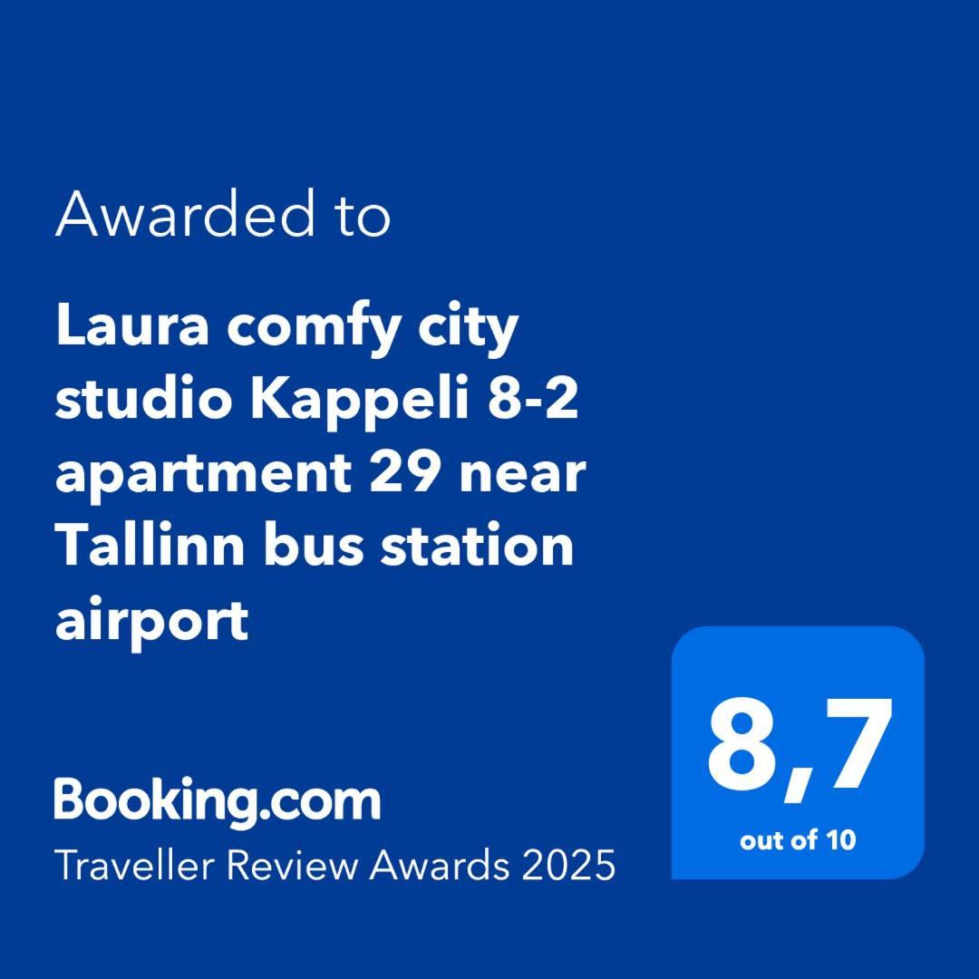 Laura Comfy Kappeli 8-2 29 Near Bus Station Airport * Reval